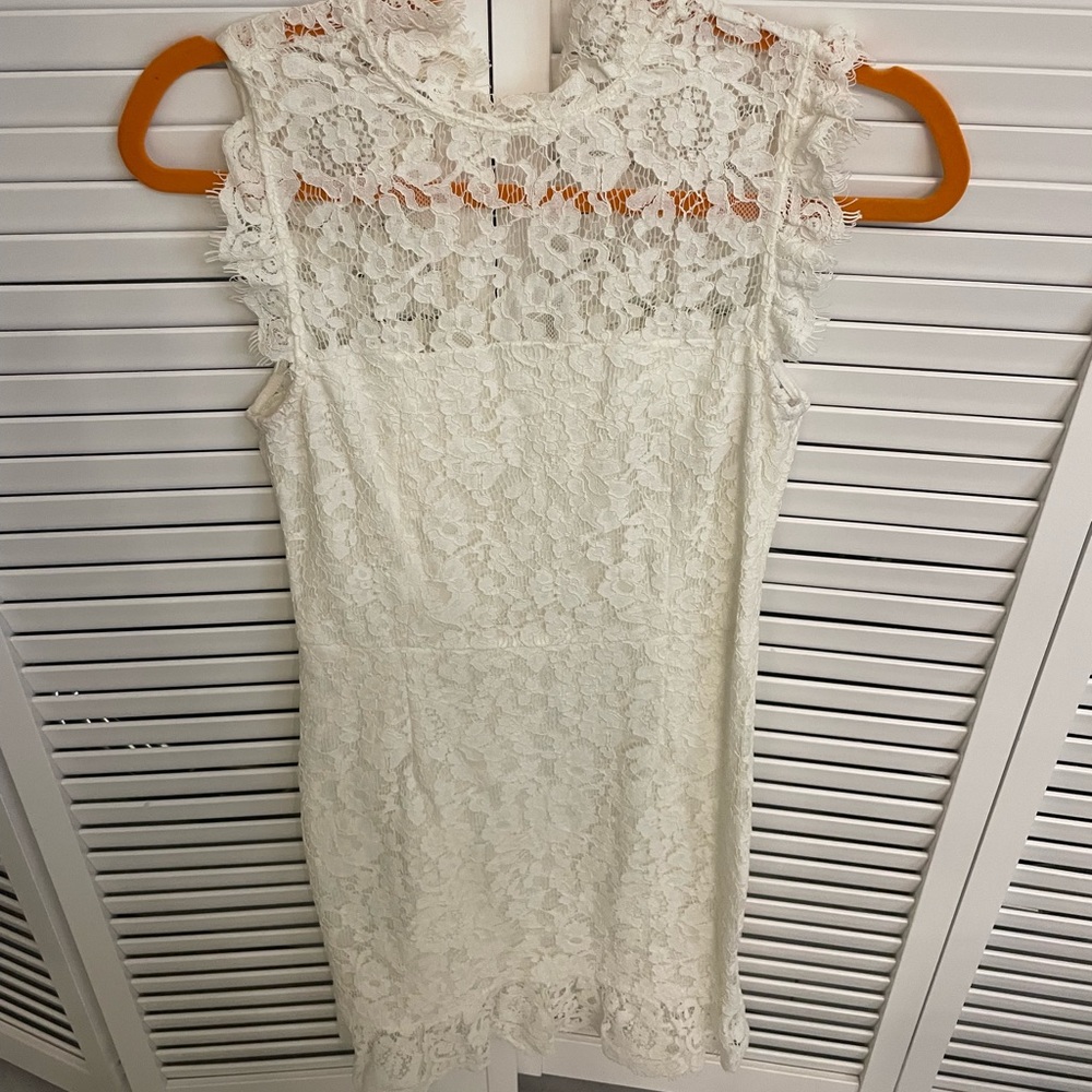 Beautiful white lace dress